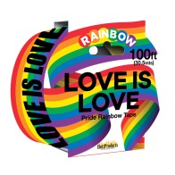 Cinta de Fiesta Rainbow Love Is Love Divertida