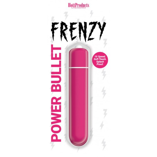 Frenzy Power Bullet Pink 10 Speeds for Ultimate Pleasure