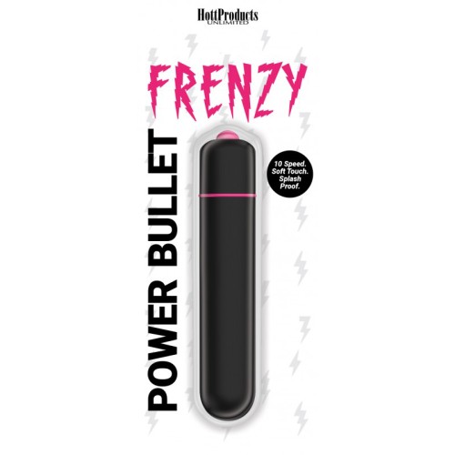 Frenzy Power Bullet with 10 Vibrating Speeds