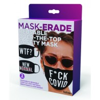 Máscaras Maskerade - F Covid/Wtf?/Nuevo Normal - 3-Pack