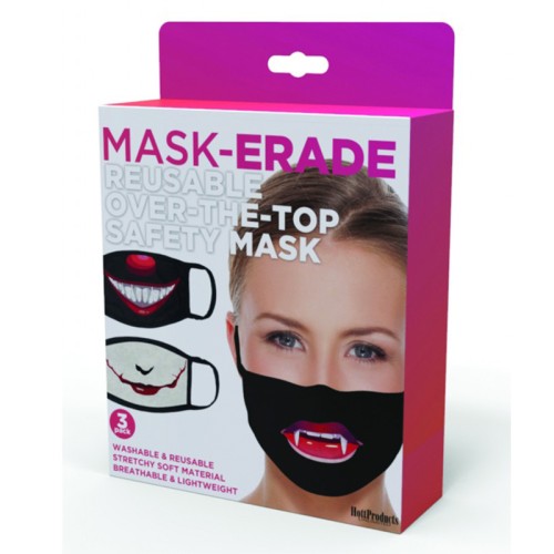 Máscaras Reutilizables Maskerade Para Protección Divertida