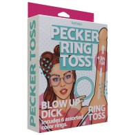 Juego de Fiesta de Lanzamiento de Anillos Inflables Pecker