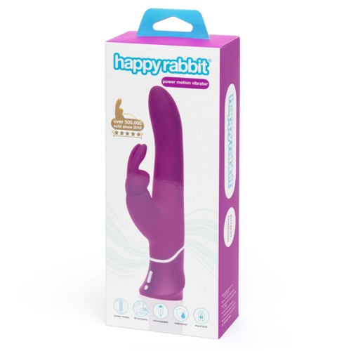 Happy Rabbit Power Motion Vibrator Purple