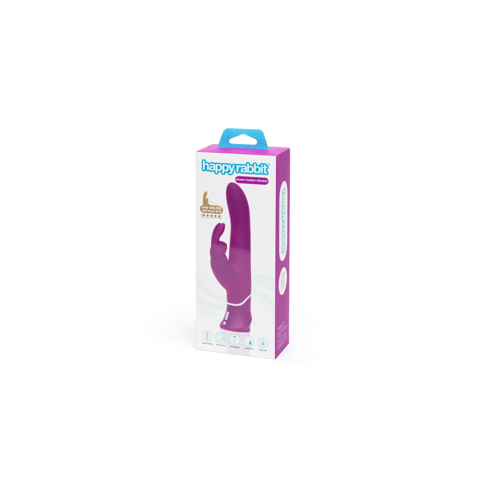 Happy Rabbit Power Motion Vibrator Purple