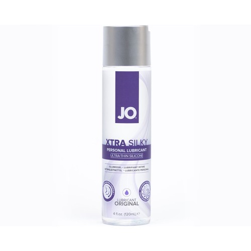 Lubricante de Silicona JO Xtra Silky 4 oz.