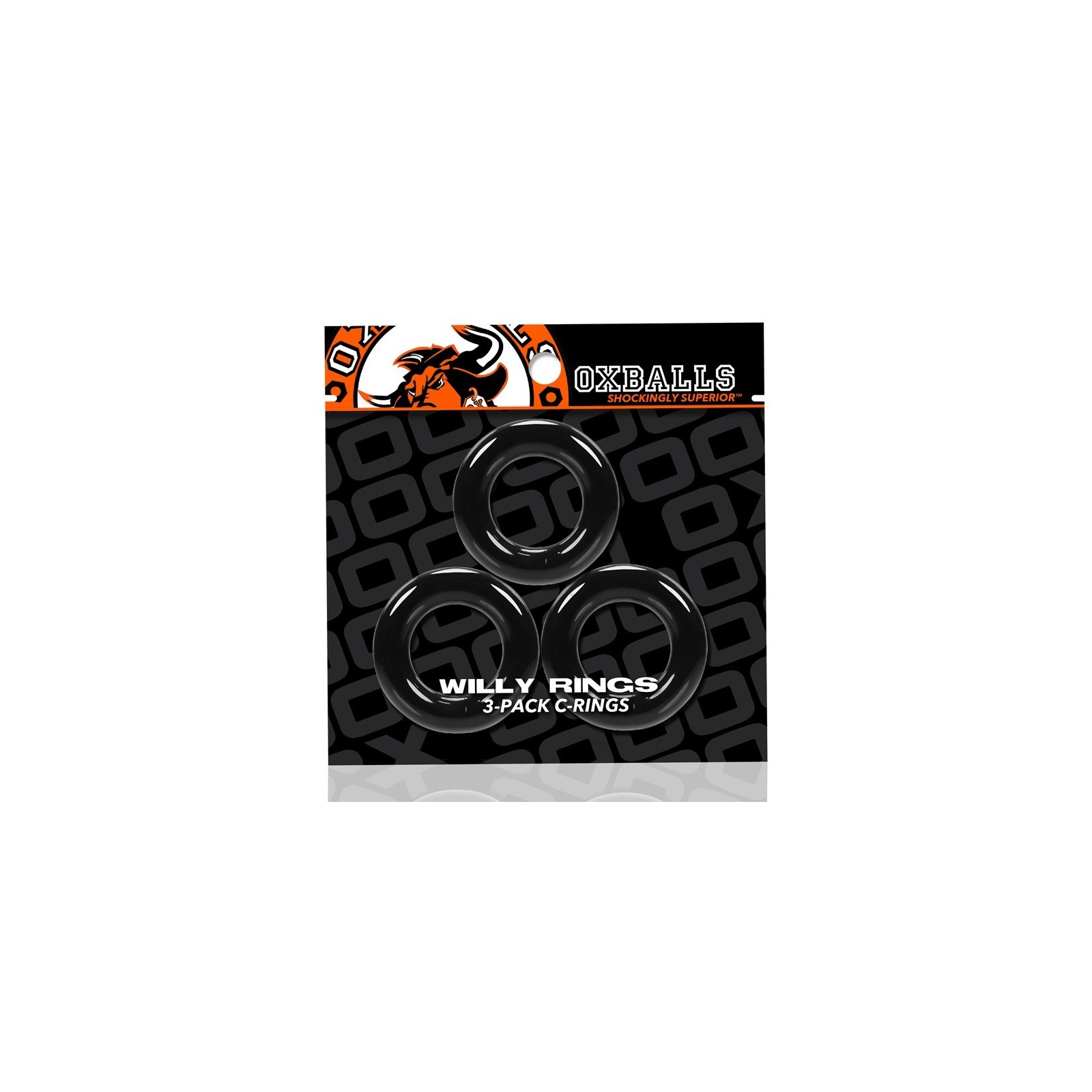 Oxballs Willy Rings 3-Pack Stretch Cockrings