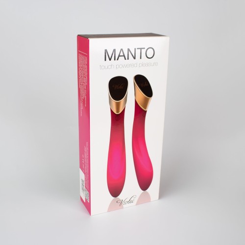 Manto Touch Panel G-Spot Vibrator Fuchsia - Rechargeable Pleasure