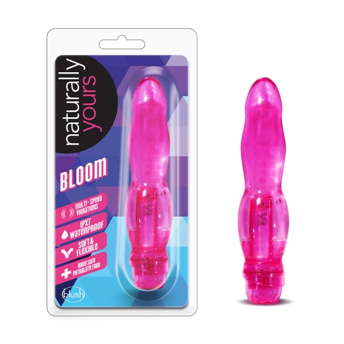 Vibrador Slimline Naturally Yours Bloom Rosa - Placer Impecable