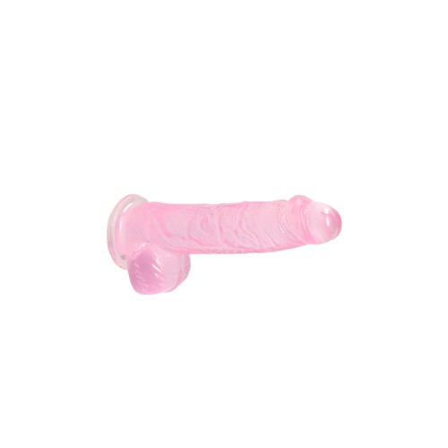 RealRock Dildo Transparente de 6 in.