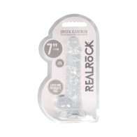 RealRock Crystal Clear Dildo for Lifelike Pleasure