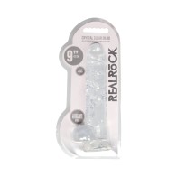 RealRock Crystal Clear Realistic Dildo with Suction Cup