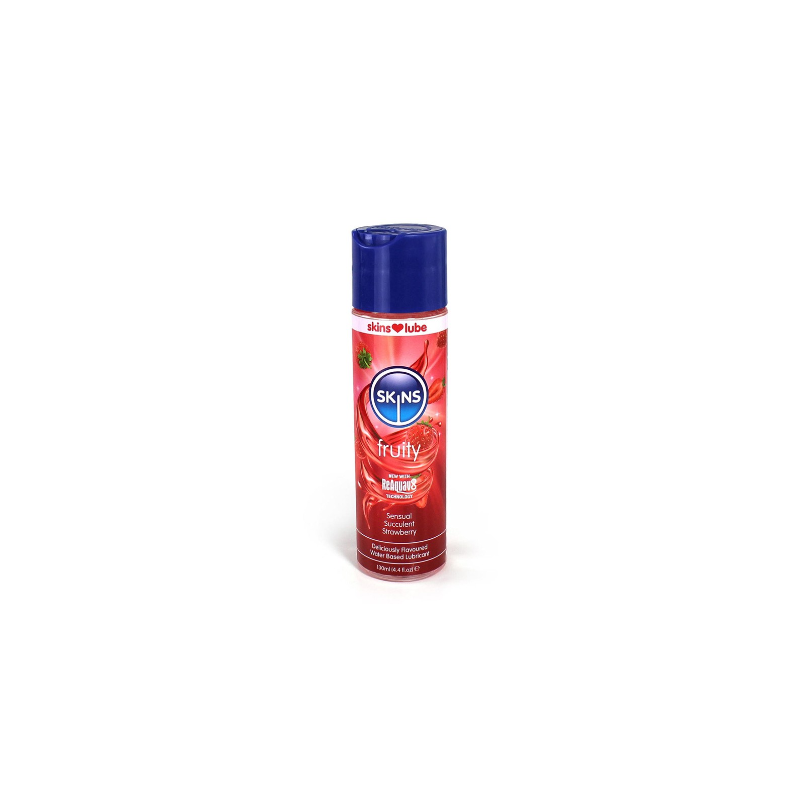 Lubricante a Base de Agua Skins Sabor Fresa 4 oz Mejor Placer