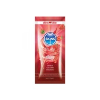 Lubricante a Base de Agua de Fresa Skins 5 ml