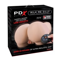 Masturbador Mega de Entrada Dual PDX Elite Milk Me Silly