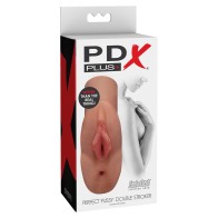 PDX Plus Perfect Pussy Doble Stroker Beige