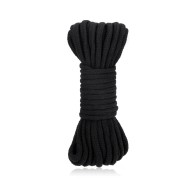 Lux Fetish Bondage Rope 33 ft Black