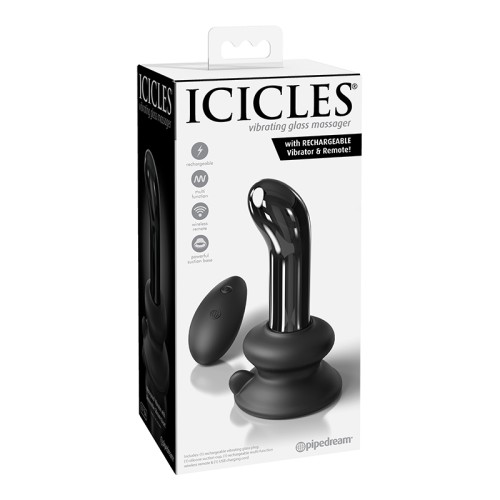 Pipedream Icicles No. 84 Curved Glass Massager