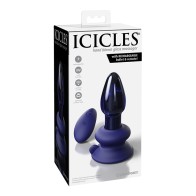 Pipedream Icicles No. 85 Glass Anal Plug - Remote-Controlled