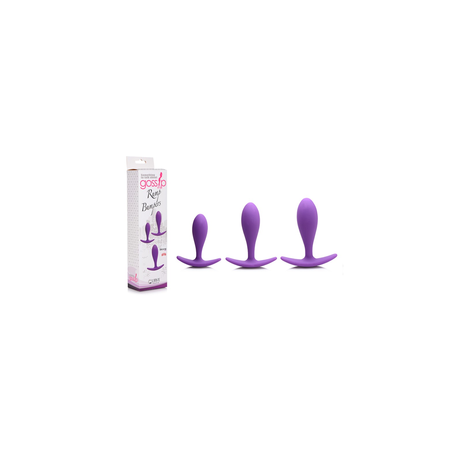 Gossip Rump Bumpers Silicone Anal Plug Set