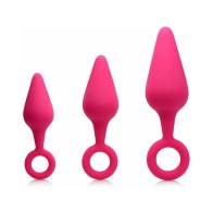 Gossip Rump Ringers 3-Piece Silicone Anal Plug Training Set