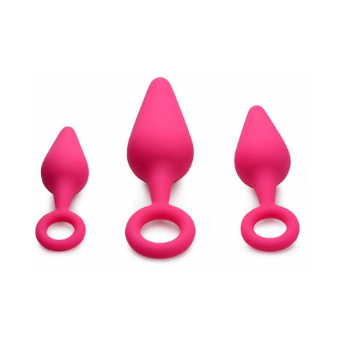 Gossip Rump Ringers Set de Entrenamiento 3 Piezas de Tapones Anales de Silicona