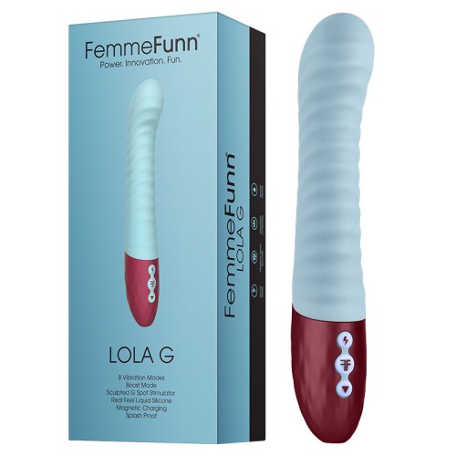 Vibrador Reacargable para Punto G FemmeFunn Lola G