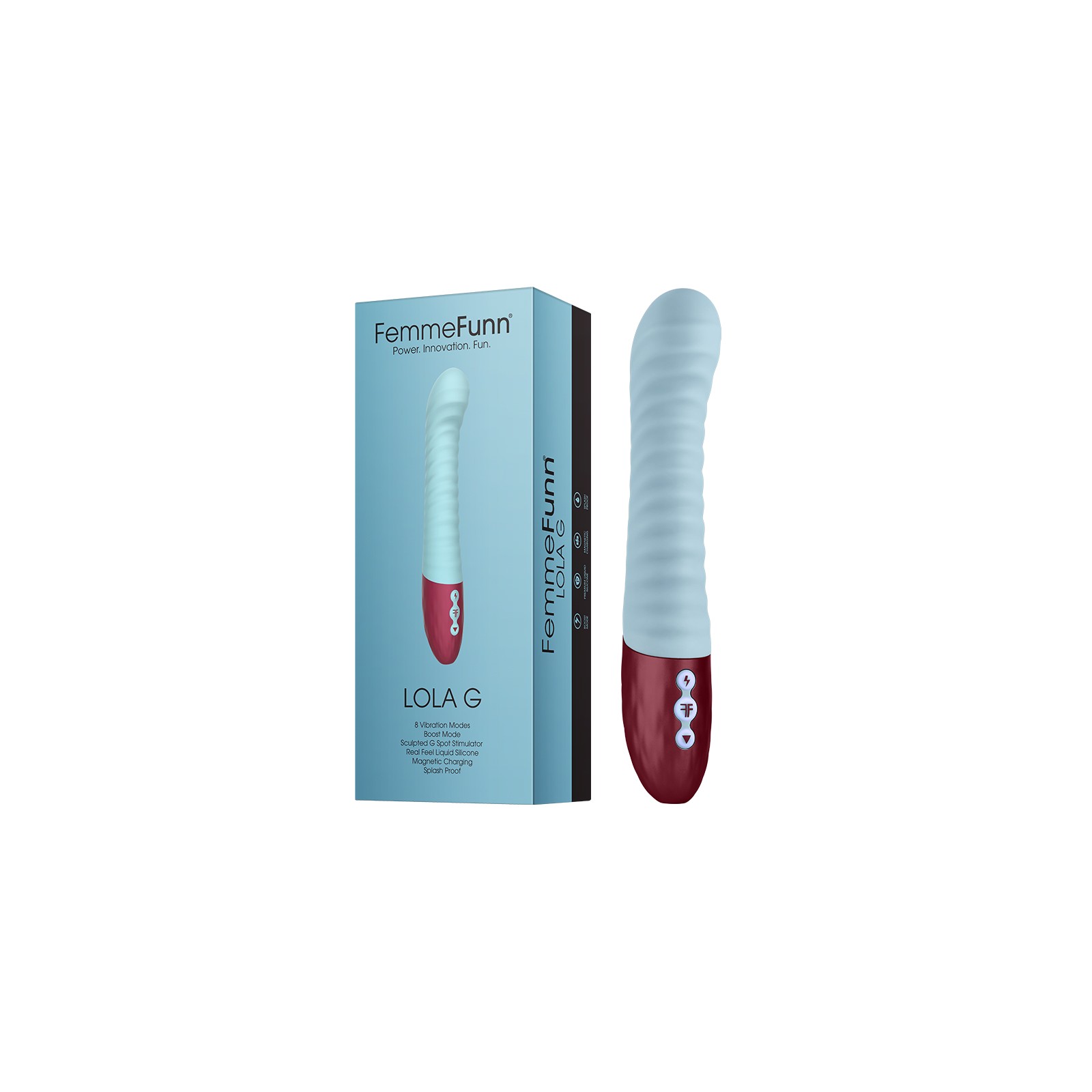 Vibrador Reacargable para Punto G FemmeFunn Lola G