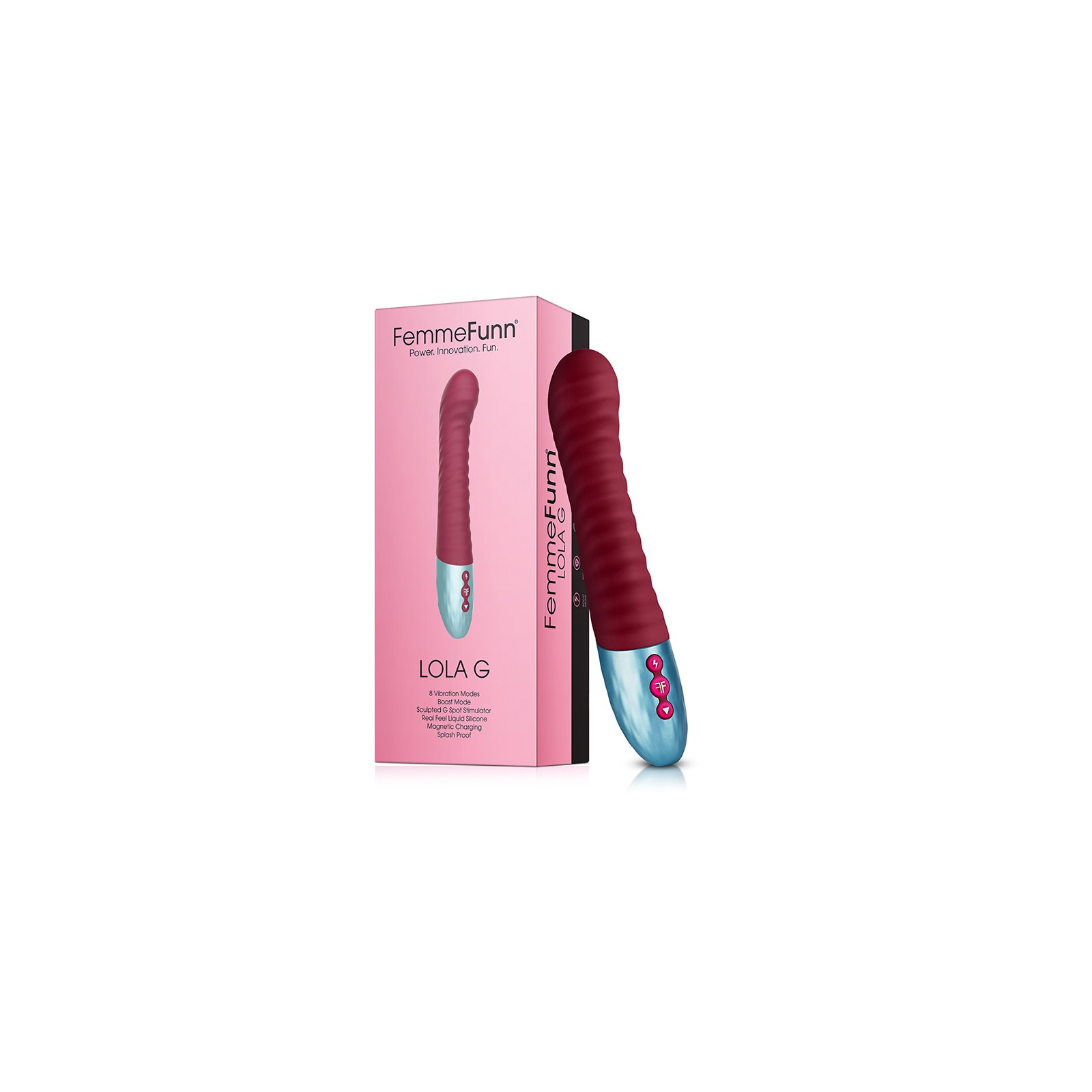 Vibrador G-Spot Recargable FemmeFunn Lola G Marrón