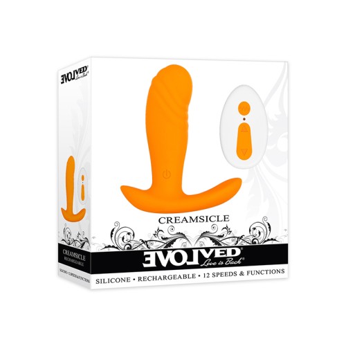 Evolved Creamsicle Remote-Controlled Massager