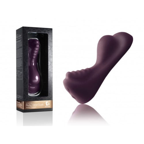 Vibrador Saddle Ruby Glow para Placer Dirigido