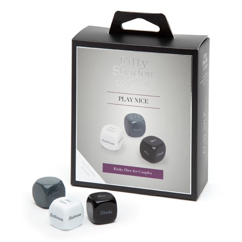 Fifty Shades Kinky Dice for Couples' Fun