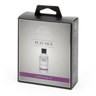 Fifty Shades Vanilla Massage Oil for Sensual Moments