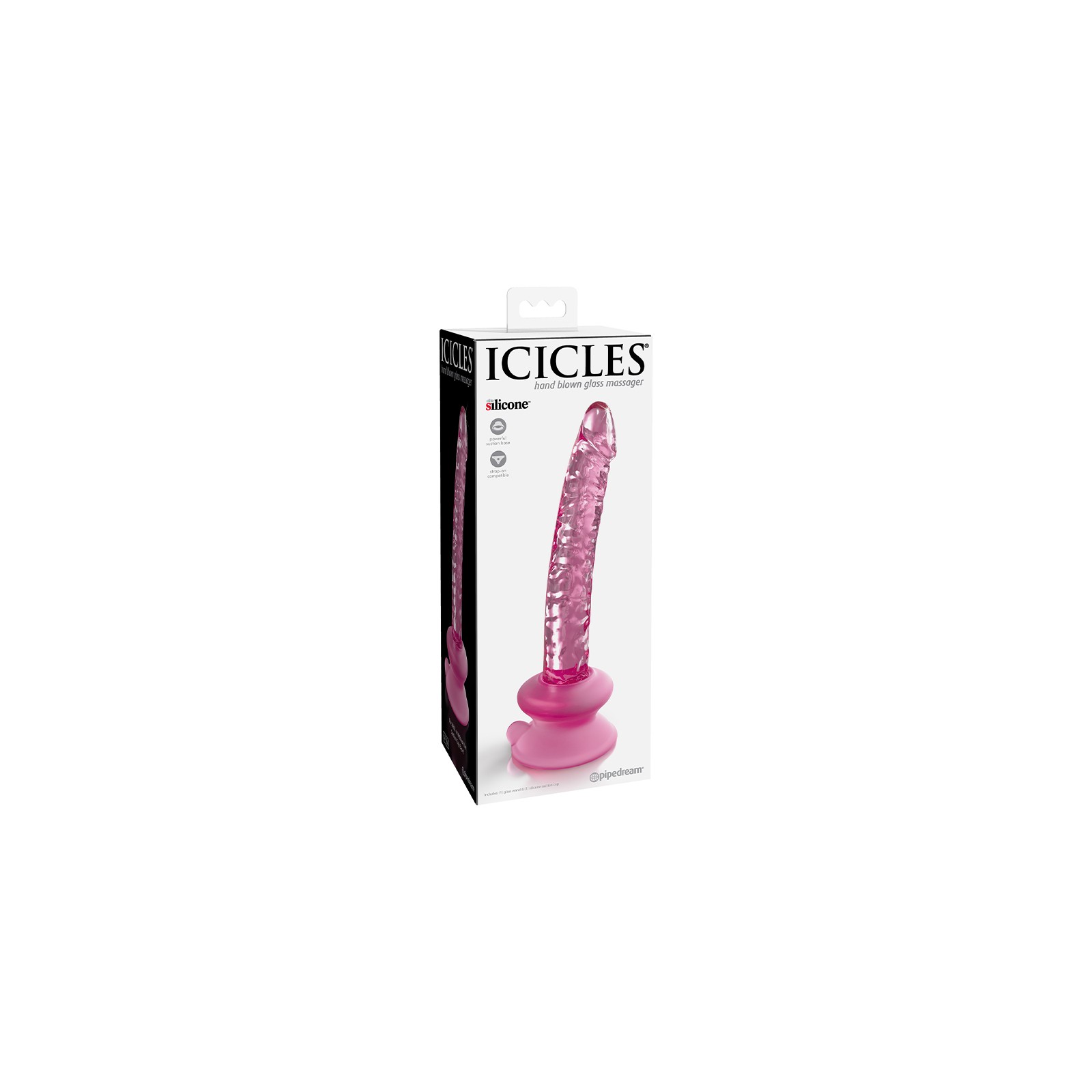 Dildo de Vidrio Realista Pipedream Icicles No. 86