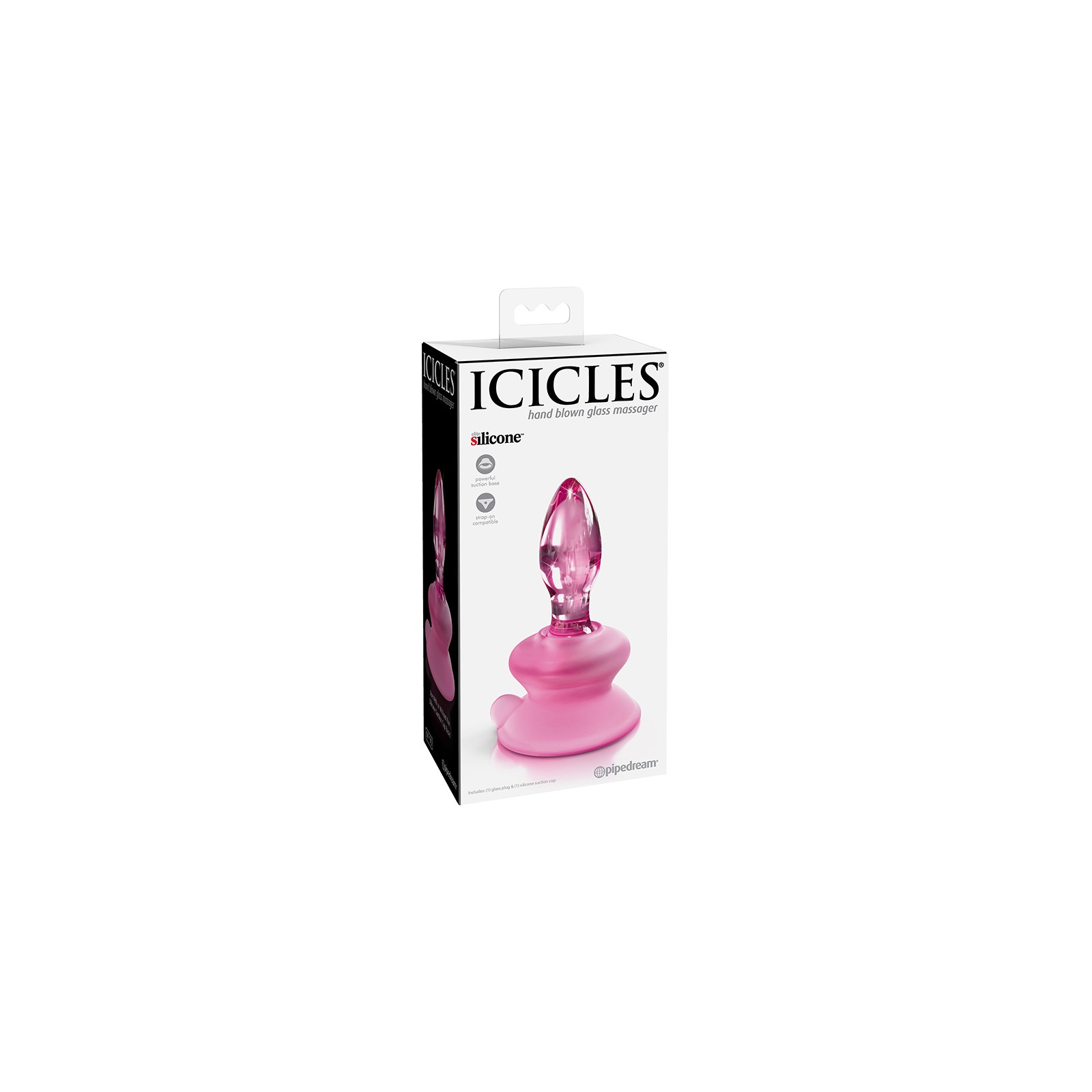 Plug Anal de Vidrio Icicles No. 90