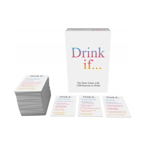 Juego Drink If para Diversión en Fiestas