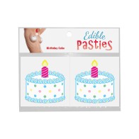 Pasties Comestibles de Pastel de Cumpleaños