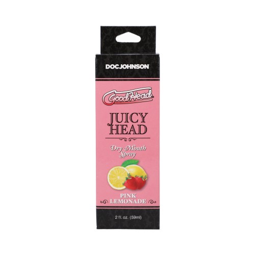 GoodHead Spray Húmedo Sabor Pink Lemonade para Mejorar el Placer Oral