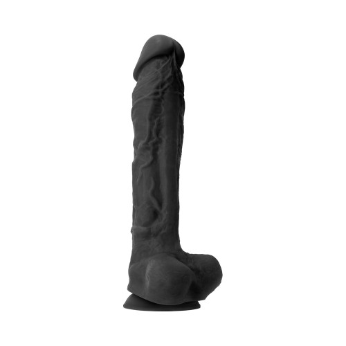 Colours Pleasures 10 in. Realistic Dildo in Black