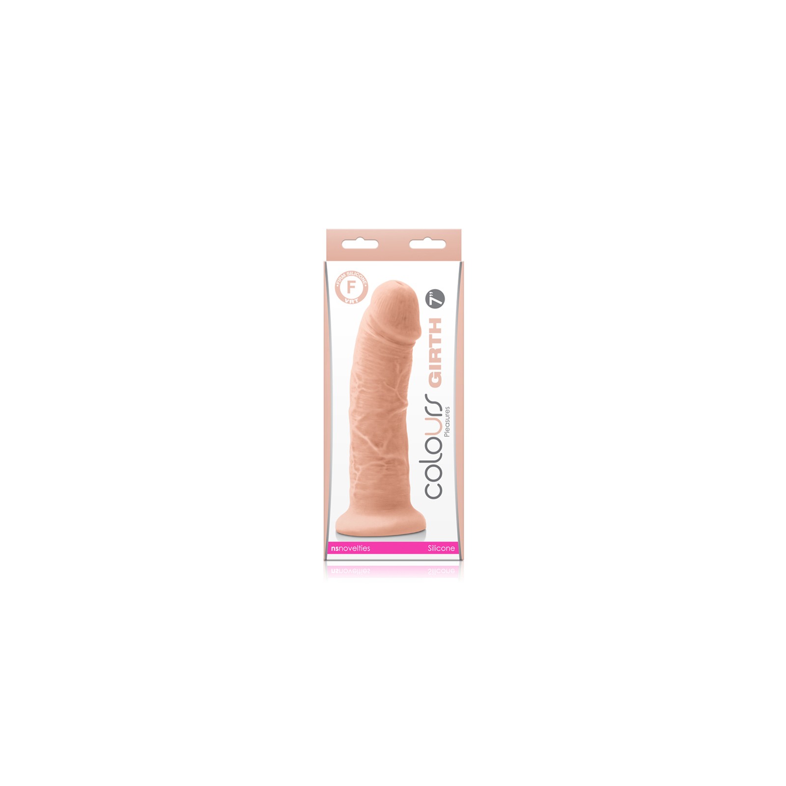 Colours Dildo de 7 in. de Grosor Beige