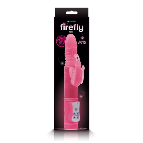 Pink Firefly Lola Thruster Vibrator for Intense Sensations