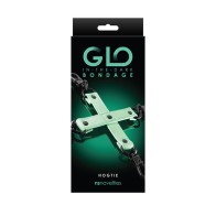 GLO Bondage Hogtie Green - Glow in the Dark Restraints