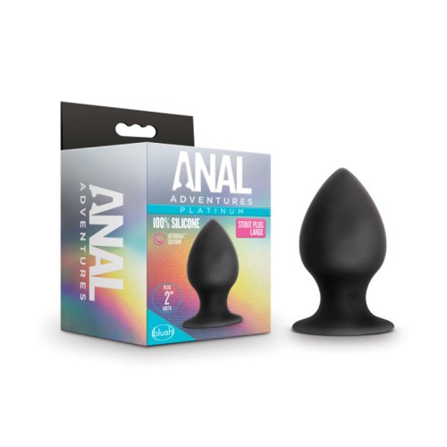 Anal Adventures Platinum Silicone Plug for New Sensations