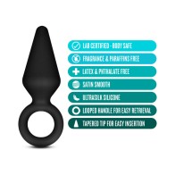 Anal Adventures Platinum Silicone Loop Plug