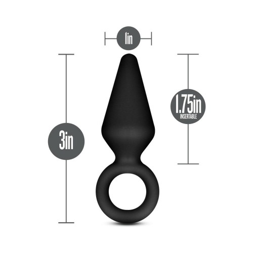 Anal Adventures Platinum Silicone Loop Plug