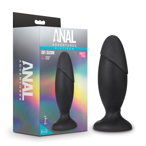 Platinum Silicone Rocket Plug for Explorative Pleasure