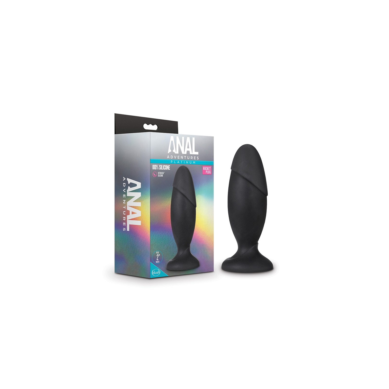 Platinum Silicone Rocket Plug for Explorative Pleasure