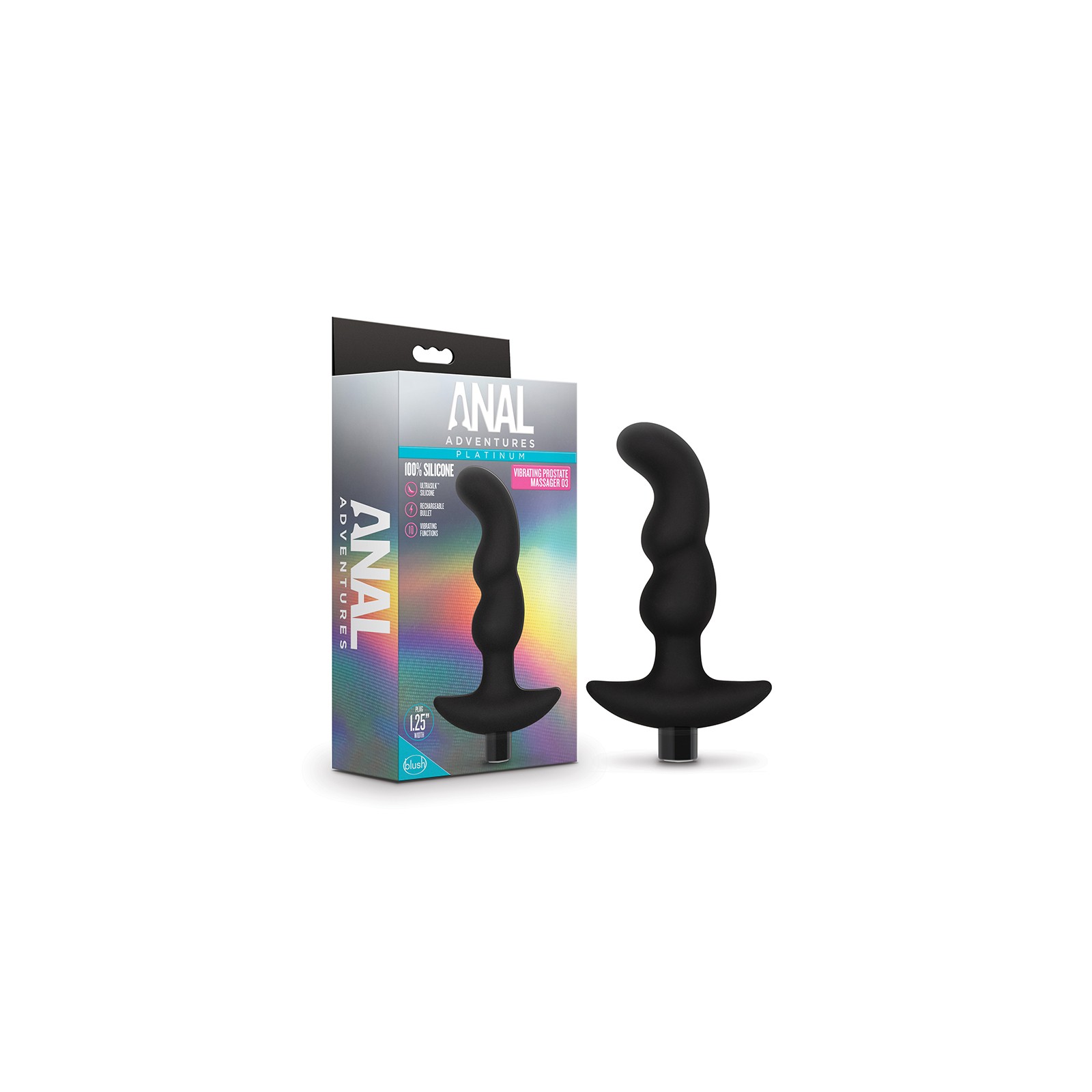 Anal Adventures Vibrating Prostate Massager 03