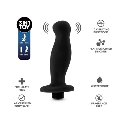 Platinum Silicone Rechargeable Vibrating Prostate Massager 02