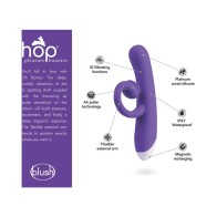 Hop Oh Bunny Rechargeable Silicone Air Pulse Vibrator