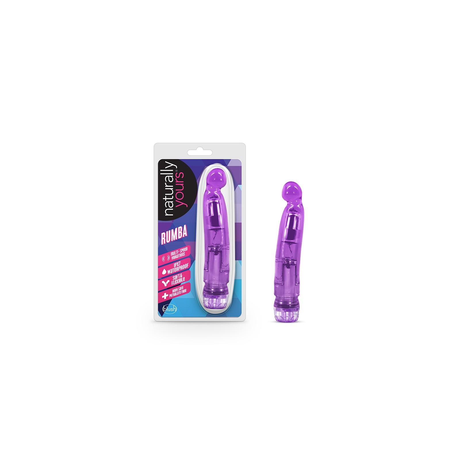 Naturally Yours Rumba G-Spot Vibrator Purple